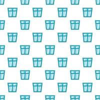 Window pattern, cartoon style vector