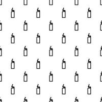 Bottle of drain cleaner pattern, simple style vector