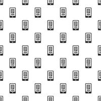 Smartphone with translate application pattern vector