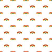 Semicircular stadium pattern, cartoon style vector