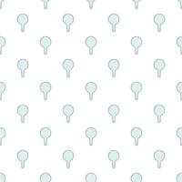 Magnifying glass pattern, cartoon style vector