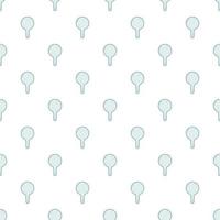 Magnifying glass pattern, cartoon style vector