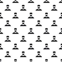 Doctor pattern, simple style vector