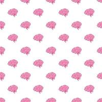 Brain pattern, cartoon style vector
