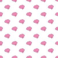 Brain pattern, cartoon style vector