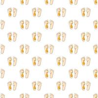 Tag on dead pattern, cartoon style vector