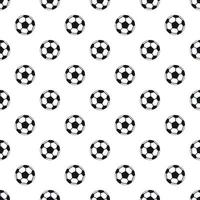Soccer ball pattern, simple style vector