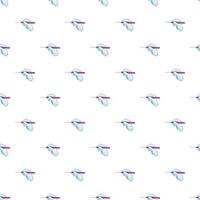 Surgeon hand in glove with laser pattern vector