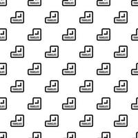 Translate button pattern, simple style vector
