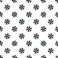 Beach umbrella pattern, simple style vector