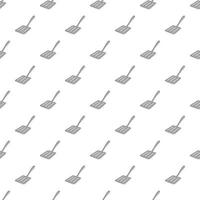 Spatula pattern, cartoon style vector