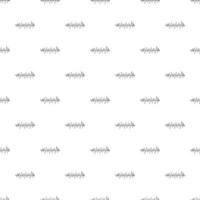 Music sound waves pattern, simple style vector