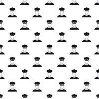 Cook pattern, simple style vector