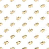 Call button pattern, cartoon style vector
