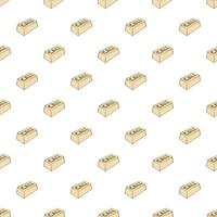 Call button pattern, cartoon style vector