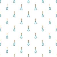 Whisk pattern, cartoon style vector