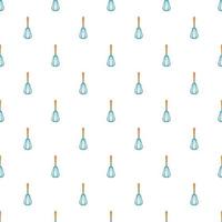 Whisk pattern, cartoon style vector