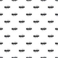 Audio digital equalizer pattern, simple style vector