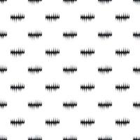 Audio digital equalizer pattern, simple style vector