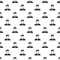 Army soldier pattern, simple style vector