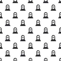 Tombstone pattern, simple style vector
