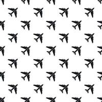 Plane pattern, simple style vector