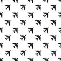 Plane pattern, simple style vector