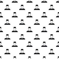 Doctor pattern, simple style vector