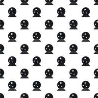 Magic ball pattern, simple style vector