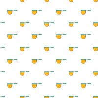 Net for catching fish pattern, cartoon style vector