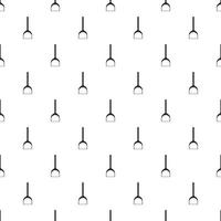 Scoop for cleaning pattern, simple style vector