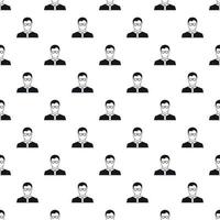 Teacher pattern, simple style vector