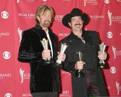 Brooks and Dunn Press Room MGM Garden Arena Las Vegas, NV May 23, 2006 photo