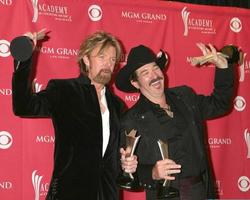 Brooks and Dunn Press Room MGM Garden Arena Las Vegas, NV May 23, 2006 photo