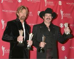 Brooks and Dunn Press Room MGM Garden Arena Las Vegas, NV May 23, 2006 photo