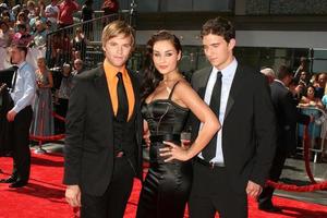 Van Hansis, Ewa Da Cruz,and Jake Silbermann arriving at the Daytime Emmys 2008 at the Kodak Theater in Hollywood, CA on June 20, 2008 photo