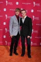 Josh and Zach Carter arriving at the 44th Academy of Country Music Awards at the MGM Grand Arena in Las Vegas, NV on April 5, 2009 photo
