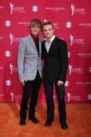 Josh and Zach Carter arriving at the 44th Academy of Country Music Awards at the MGM Grand Arena in Las Vegas, NV on April 5, 2009 photo