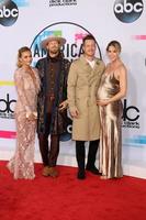 LOS ANGELES, NOV 19 - Brittney Marie Cole, Brian Kelly Tyler Hubbard, Hayley Stommel at the American Music Awards 2017 at Microsoft Theater on November 19, 2017 in Los Angeles, CA photo