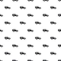 Jeep pattern, simple style vector