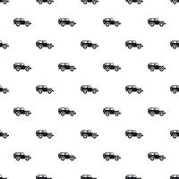 Jeep pattern, simple style vector