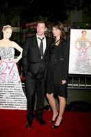 Ed Burns y Christy Turlington 27 visten estreno Mann's Village Theater Westwood, CA 7 de enero de 2008 foto