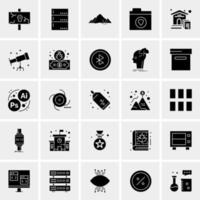 25 Universal Business Icons Vector Creative Icon Illustration to use in web and Mobile Related project