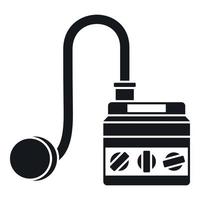 Detonator icon, simple style vector