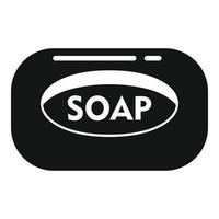 Antiseptic soap icon, simple style vector