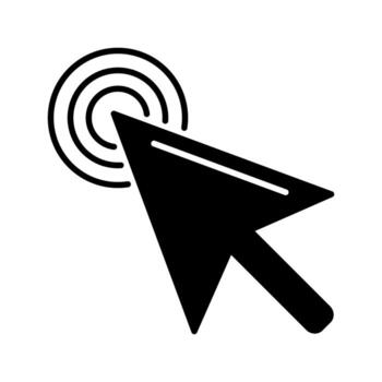 Unique Click Vector Icon