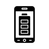 Mobile Battery Vector Icon