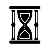 icono de vector de reloj de arena