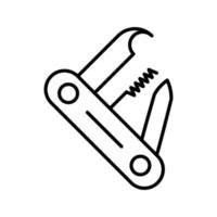 Swiss Army Knife Vector Icon