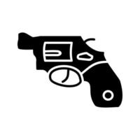 Unique Revolver Vector Icon